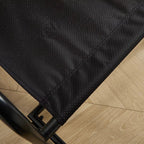 KORDA - Rocking Chair Design Corduroy Capitonné Cadre Métal Noir - Fauteuil à Bascule Lounge Rose Blush Bleu Vert Ivoire