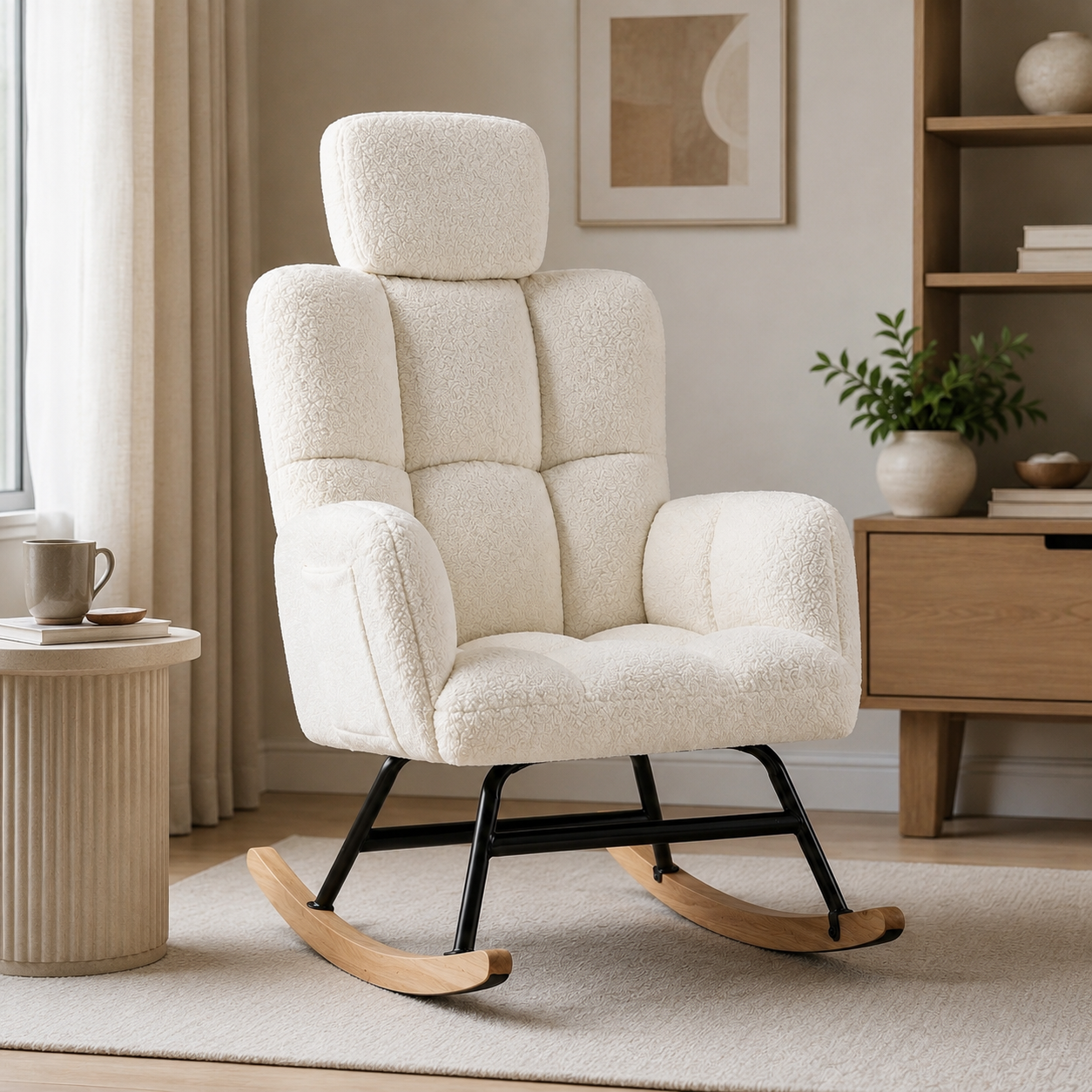 Rocking Chair Teddy Confortable  — Havel