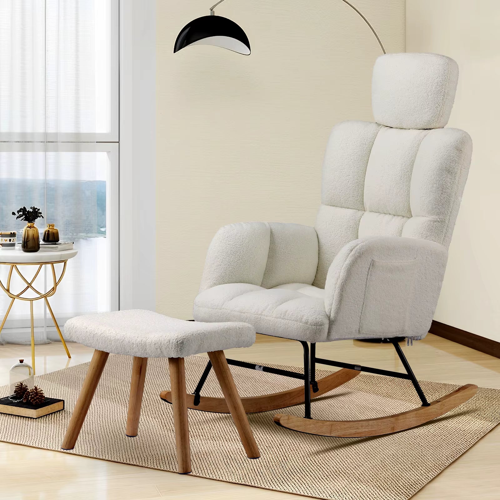 Rocking Chair Teddy Confortable  — Havel
