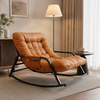 Rocking Chair 2 places & coussin rembourré - Nuvia